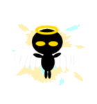 ミニ黒天使（個別スタンプ：1）