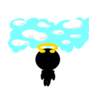 ミニ黒天使（個別スタンプ：10）