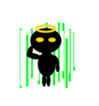 ミニ黒天使（個別スタンプ：12）