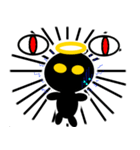 ミニ黒天使（個別スタンプ：14）