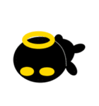 ミニ黒天使（個別スタンプ：19）