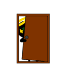 ミニ黒天使（個別スタンプ：25）