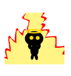 ミニ黒天使（個別スタンプ：30）