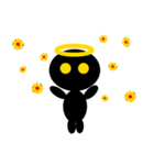 ミニ黒天使（個別スタンプ：36）