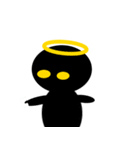 ミニ黒天使（個別スタンプ：39）
