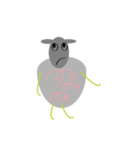 丸い羊（個別スタンプ：25）