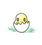 Little chick Q（個別スタンプ：8）