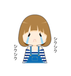 ボブっ娘（個別スタンプ：3）