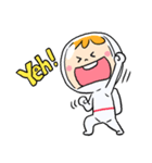 The Happy Astronaut（個別スタンプ：4）
