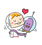 The Happy Astronaut（個別スタンプ：8）
