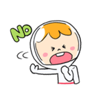 The Happy Astronaut（個別スタンプ：9）