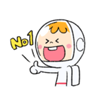 The Happy Astronaut（個別スタンプ：14）