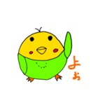 インコ丸と空と海の愉快な仲間たち（個別スタンプ：6）