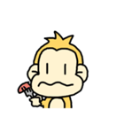 もん吉。（個別スタンプ：4）