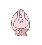 うさぎ(仮)（個別スタンプ：1）