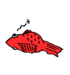 サラリーマン金魚（個別スタンプ：14）