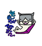 キューブねこ2（個別スタンプ：5）