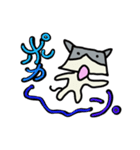 キューブねこ2（個別スタンプ：19）