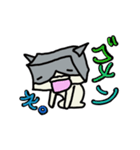 キューブねこ2（個別スタンプ：28）