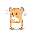 Tochi - Funny and Lucky Hamster（個別スタンプ：3）