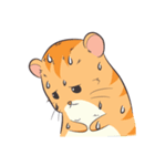 Tochi - Funny and Lucky Hamster（個別スタンプ：4）