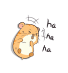 Tochi - Funny and Lucky Hamster（個別スタンプ：6）