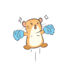 Tochi - Funny and Lucky Hamster（個別スタンプ：8）