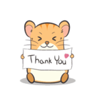 Tochi - Funny and Lucky Hamster（個別スタンプ：11）