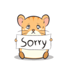 Tochi - Funny and Lucky Hamster（個別スタンプ：12）