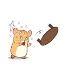 Tochi - Funny and Lucky Hamster（個別スタンプ：14）