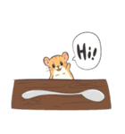 Tochi - Funny and Lucky Hamster（個別スタンプ：19）