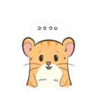 Tochi - Funny and Lucky Hamster（個別スタンプ：20）
