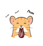 Tochi - Funny and Lucky Hamster（個別スタンプ：26）