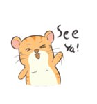 Tochi - Funny and Lucky Hamster（個別スタンプ：32）