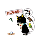 黒柴テリーちゃん②（個別スタンプ：7）