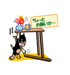 黒柴テリーちゃん②（個別スタンプ：13）