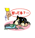 黒柴テリーちゃん②（個別スタンプ：15）