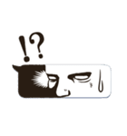 シンプル顔スタンプ（個別スタンプ：9）