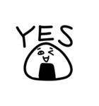 末期おにぎり（個別スタンプ：3）