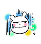 白クマのハッピー（個別スタンプ：20）