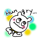 白クマのハッピー（個別スタンプ：22）