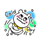 白クマのハッピー（個別スタンプ：27）