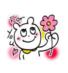 白クマのハッピー（個別スタンプ：29）