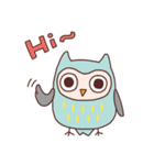 Cute owls（個別スタンプ：1）