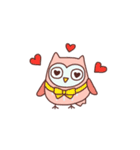 Cute owls（個別スタンプ：5）