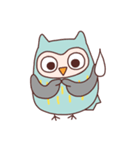 Cute owls（個別スタンプ：8）