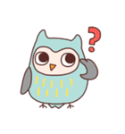 Cute owls（個別スタンプ：13）