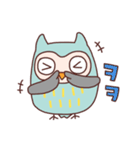 Cute owls（個別スタンプ：15）