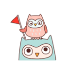 Cute owls（個別スタンプ：16）