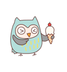 Cute owls（個別スタンプ：22）